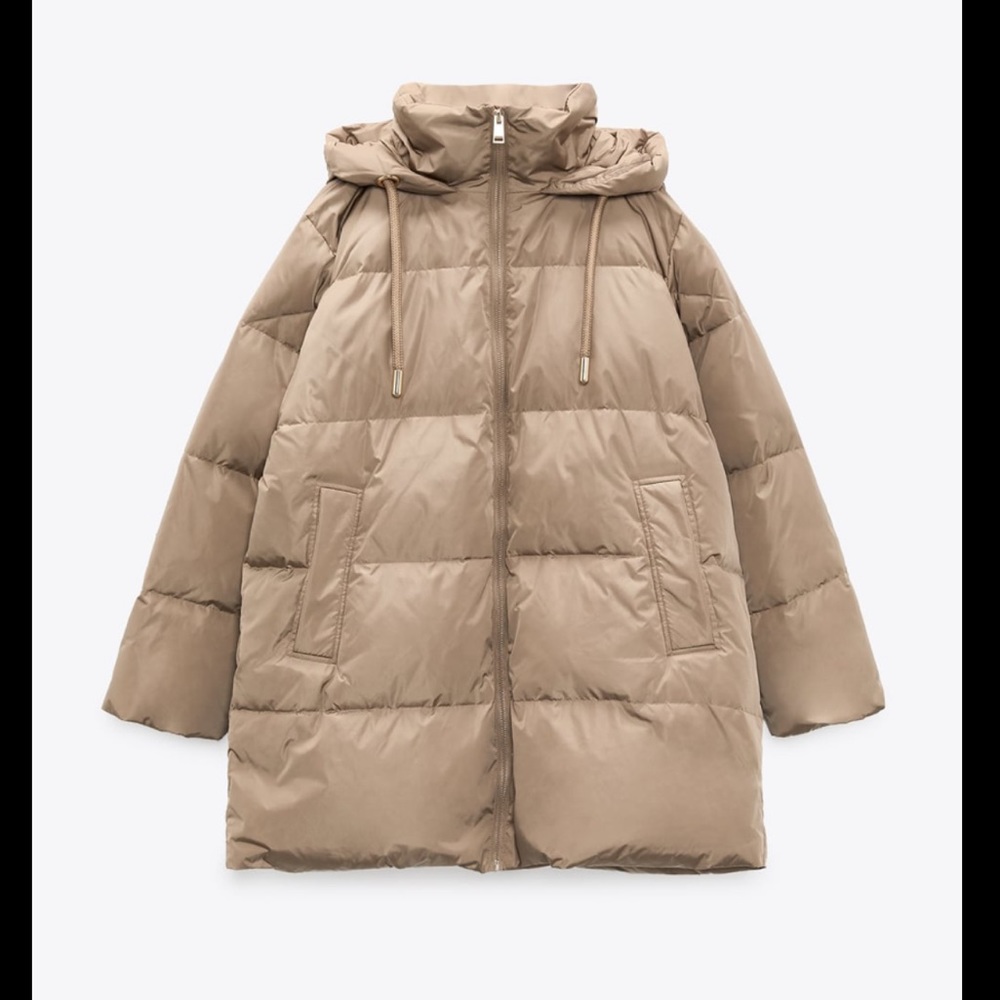 WATER & WIND PROTECTION HOODED DOWN COAT